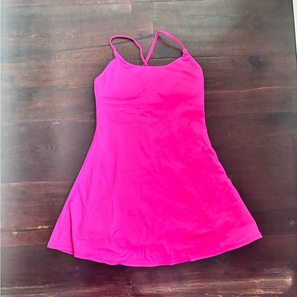 Vibrant Pink Sleeveless Dress